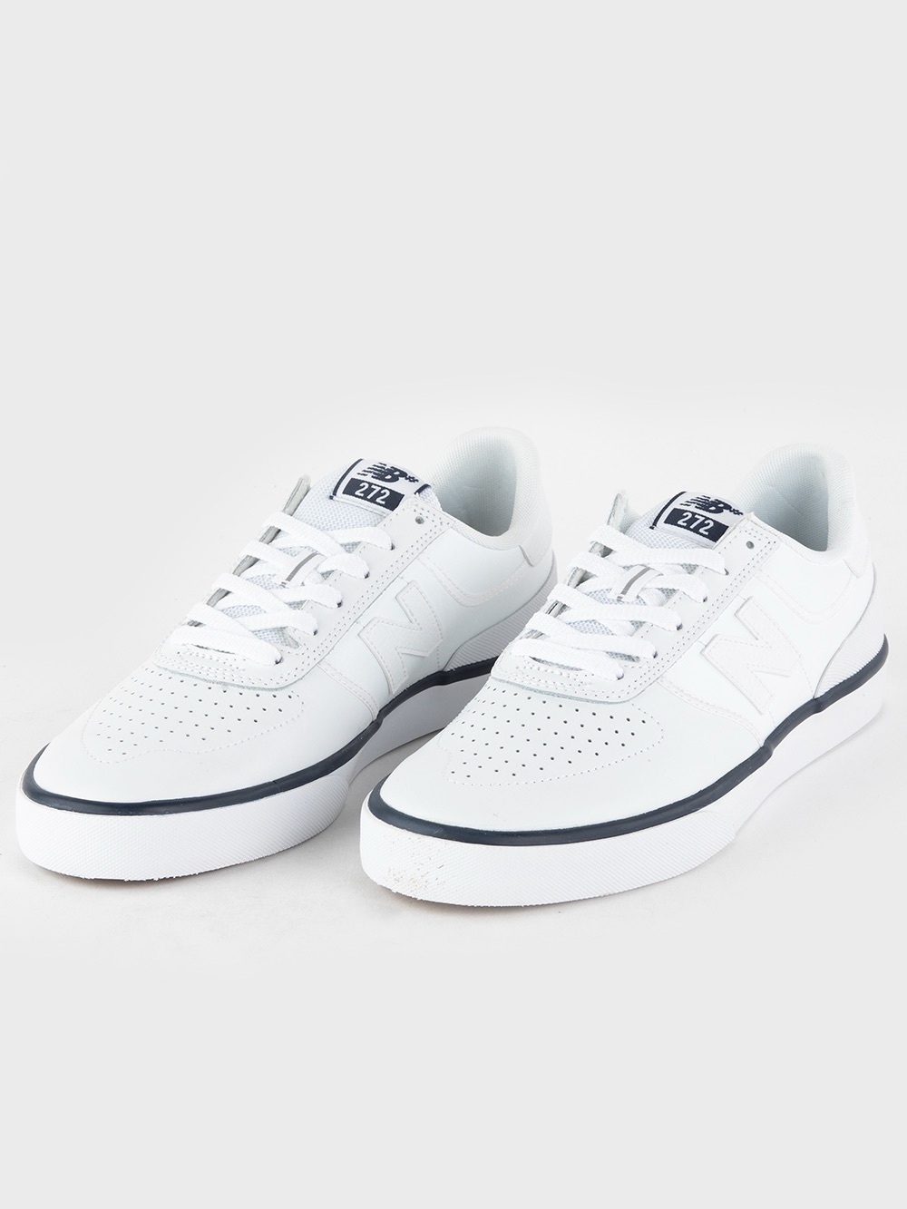 New Balance 272 Skate Style White Blue Sneakers